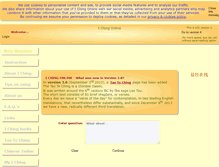 Tablet Screenshot of ichingonline.net
